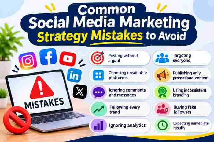 Common Social Media Marketing Strategy Mistakes to Avoid