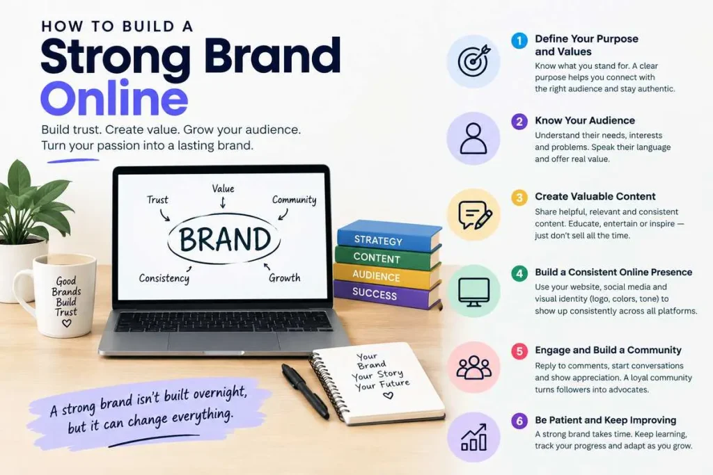 How to Build a Strong Brand Online
